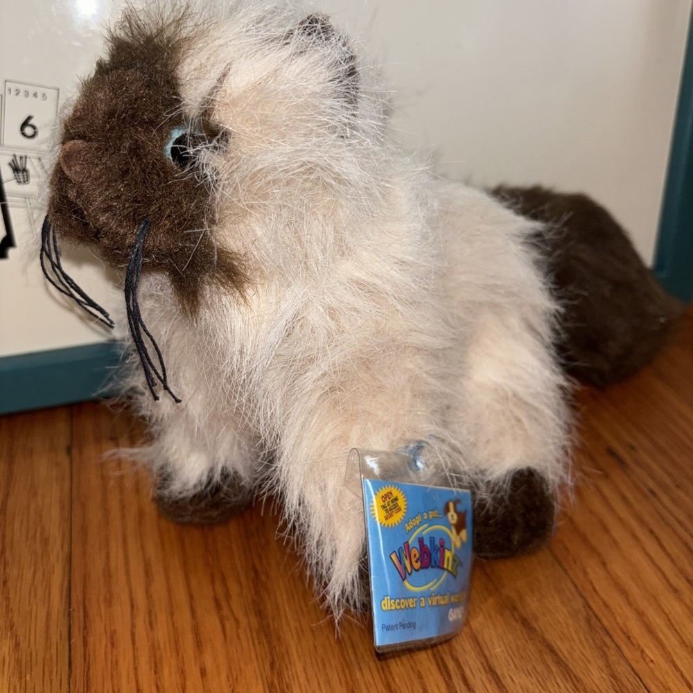 New Webkinz Himalayan Cat HM165 - Unused Tag